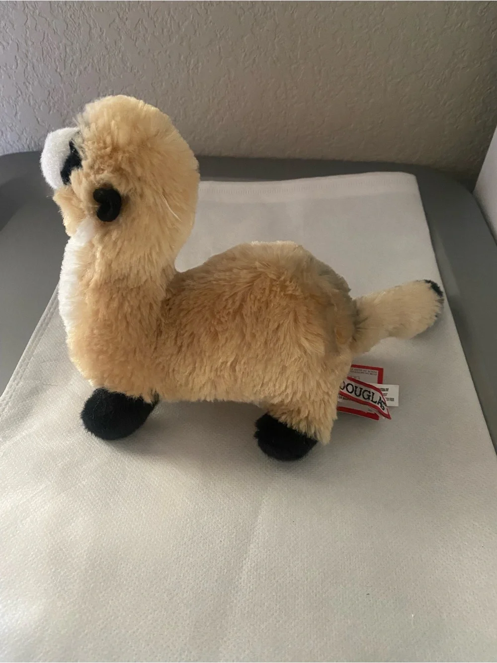 NWT Douglas Toys Plush Dapper Ferret Stuffed Animal Black Footed Realistic